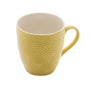 CANECA CERÂMICA IPANEMA AMARELA - LYOR