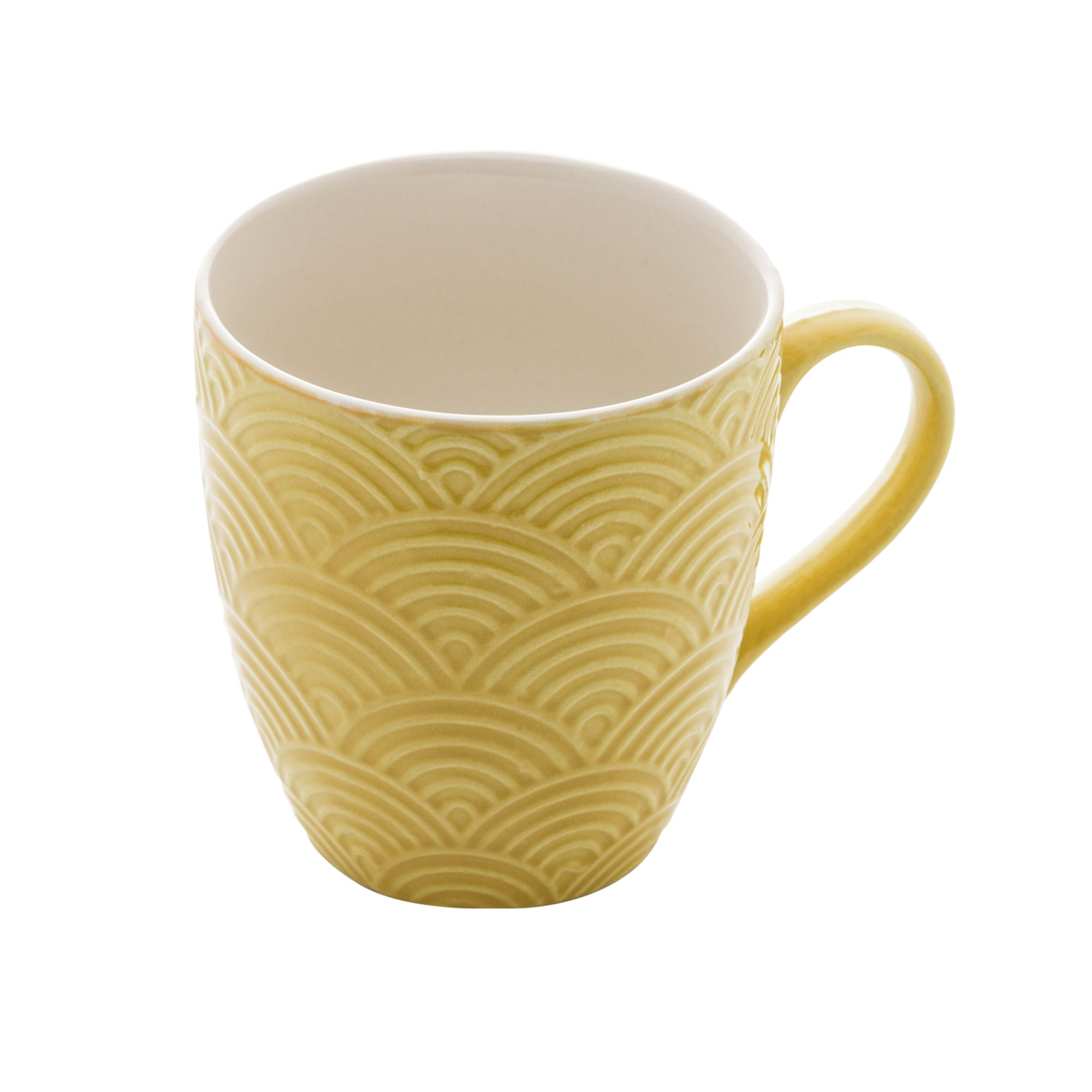 CANECA CERÂMICA IPANEMA AMARELA - LYOR