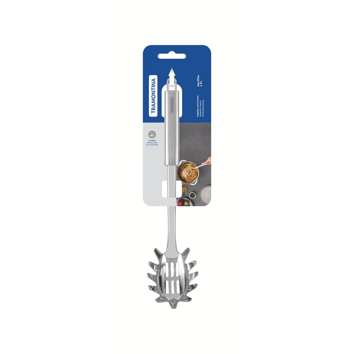 COLHER AÇO INOX P/ MASSA