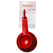 CONJ 4 COLHERES DE MEDIDAS VERMELHO