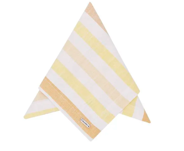 GUARDANAPO BIG STRIPE AMARELO - MAMEG