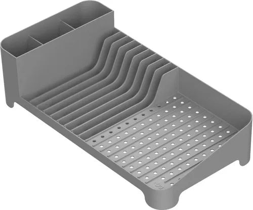 ESCORREDOR DE LOUÇAS COMPACT P/ 8 PRATOS COR CHUMBO - OU