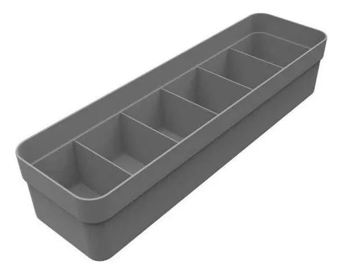 ORGANIZADOR COLMEIA COM 6 DIVISÓRIAS P LINHA LOGIC CHUMBO - OU