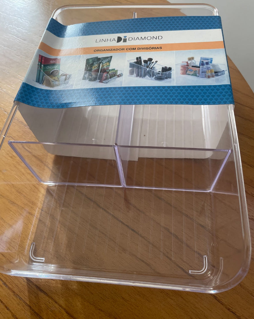 ORGANIZADOR DIAMOND C/ DIVISÓRIAS 28x18x9
