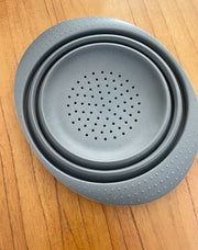 ESCORREDOR DE SILICONE RETRÁTIL