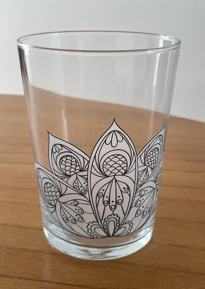 COPO MANDALA FLOR - PASABAHÇE