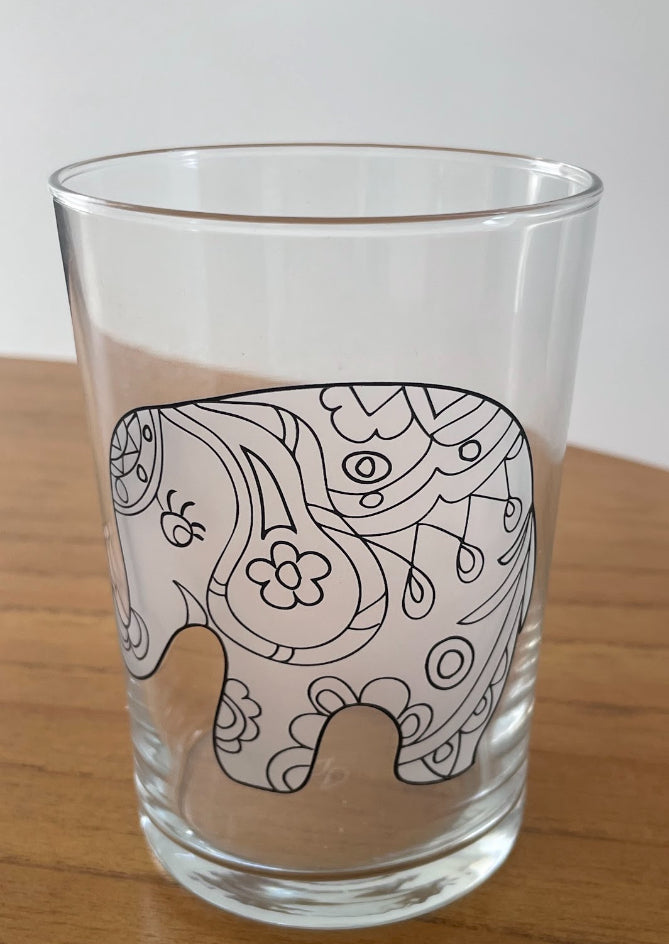 COPO MANDALA ELEFANTE - PASABAHÇE