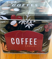 LATA PORTA CÁPSULAS DE METAL COFFEE