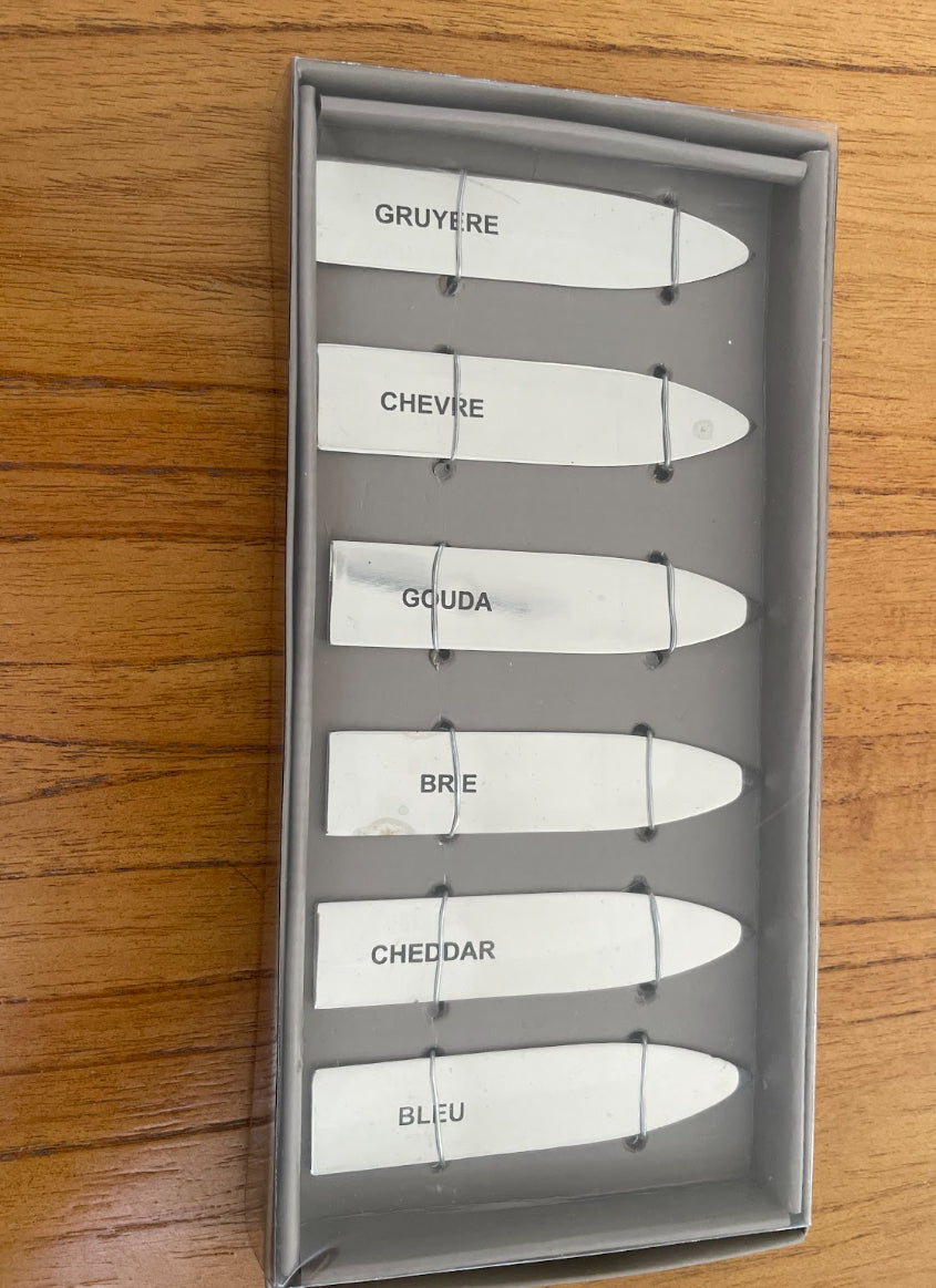 CONJUNTO C/ 6 CHEESE KNI