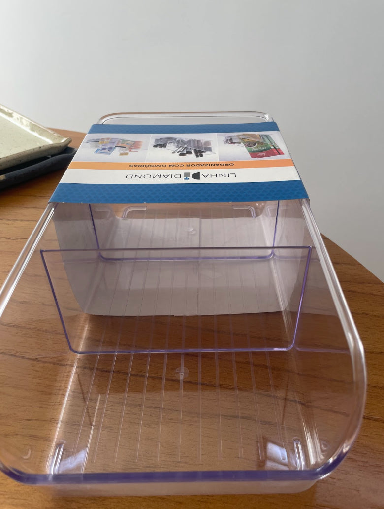 ORGANIZADOR DIAMOND C/ DIVISORIAS 28x14x9cm