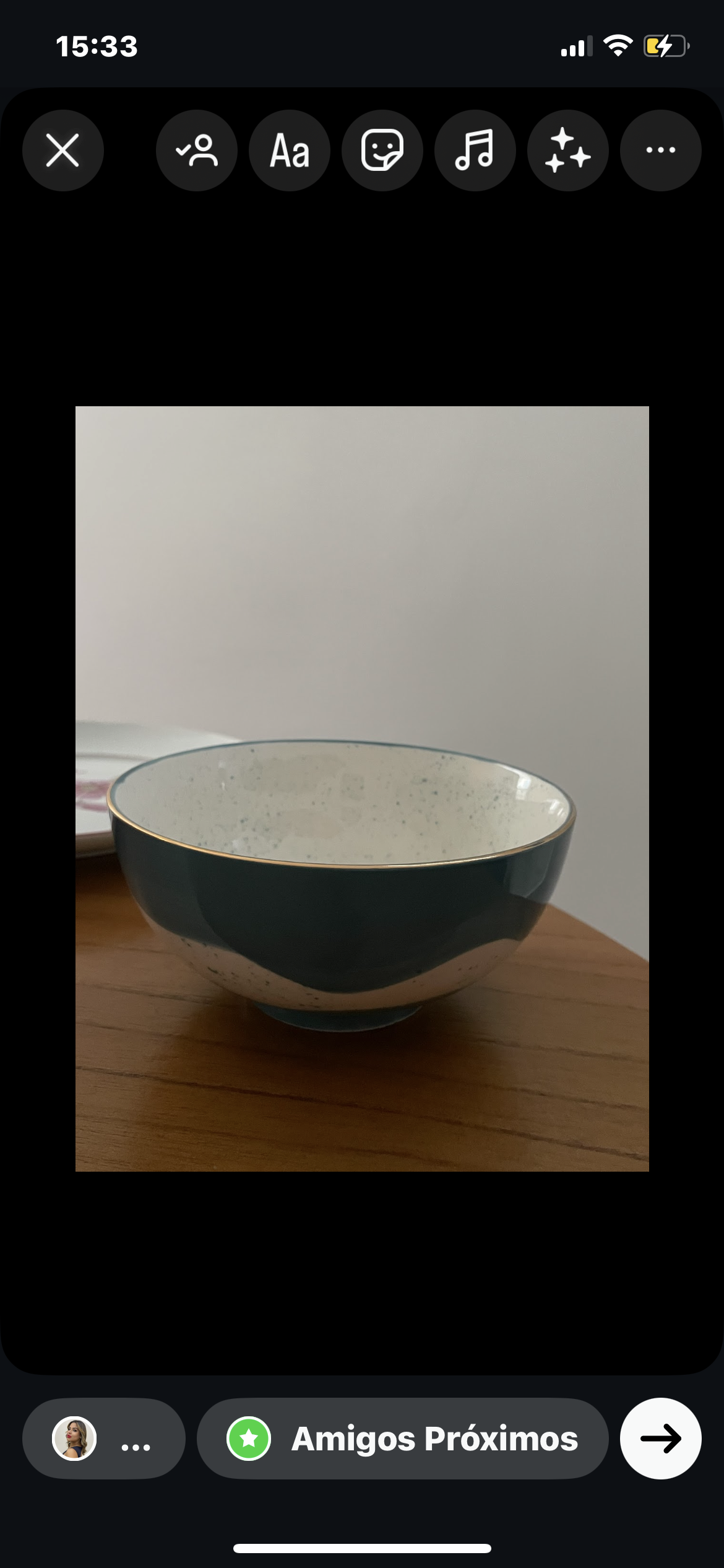 BOWL PORCELANA TURQUESA