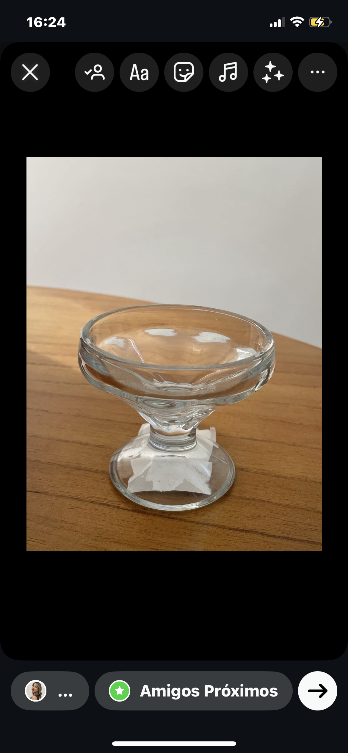 ALASKA TAÇA P/ SOBREMESA 135 ml GLOBO IMPORT