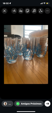 CONJ. 6 CPS ALT ACRÍLICO C RIBEIRO PAVANI