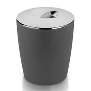 LIXEIRA CROMO VITRA CINZA