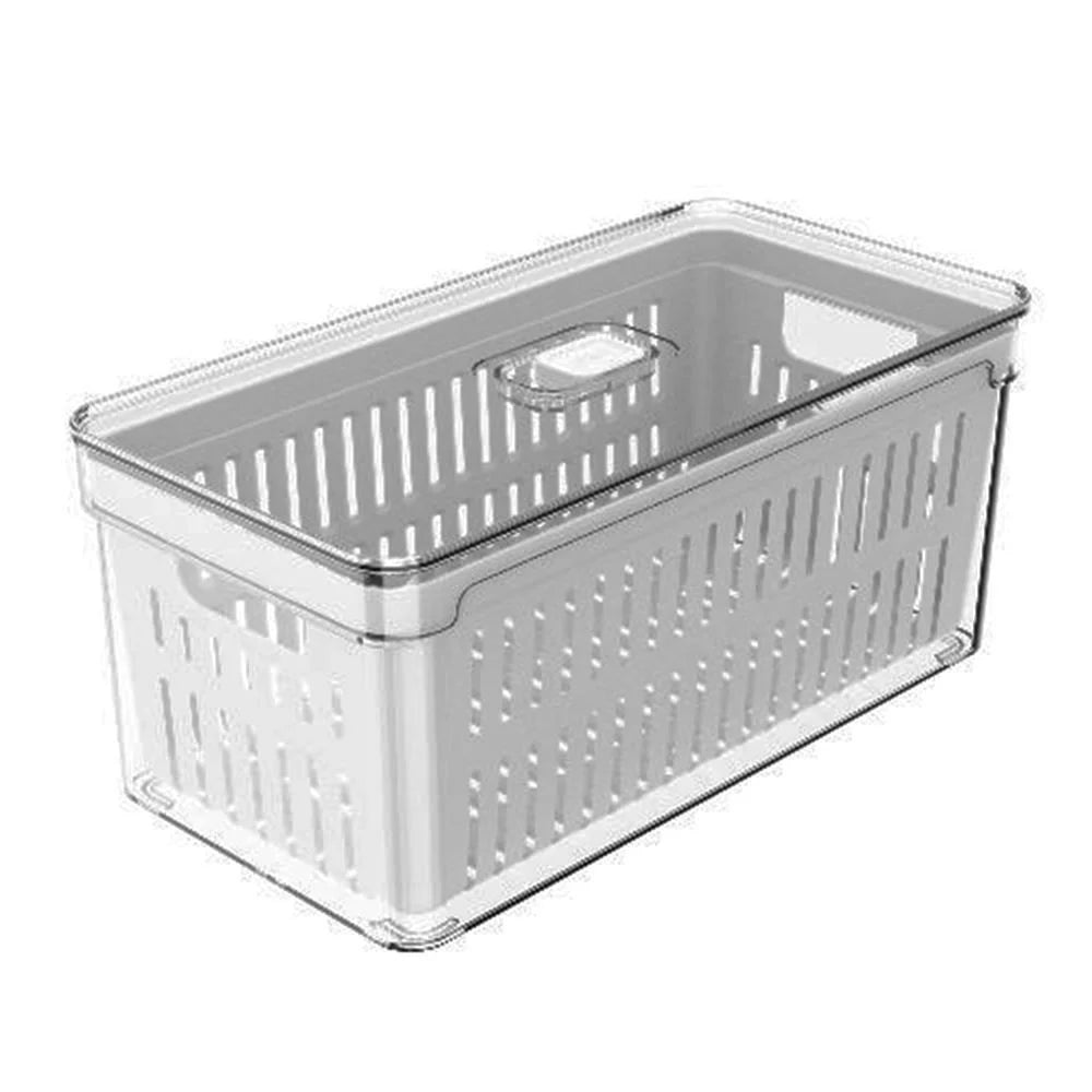 ORGANIZADOR CLEAR FRESH COM CESTO