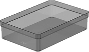 ORGANIZADOR DE GAVETA CLEAR 22,5 X 15 X 5,6