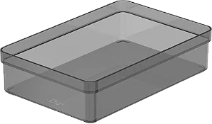 ORGANIZADOR DE GAVETA CLEAR 22,5 X 15 X 5,6