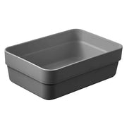 ORGANIZADOR GAVETAS M CINZA