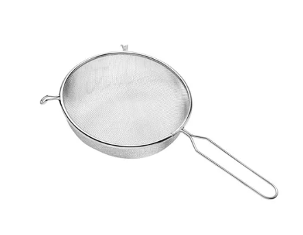PENEIRA EM AÇO INOX 24 CM