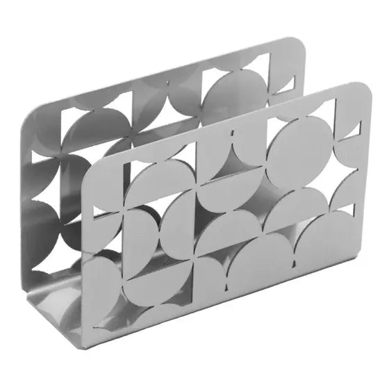 PORTA GUARDANAPOS  DE AÇO INOX 12X4,5 CM - WOLFF