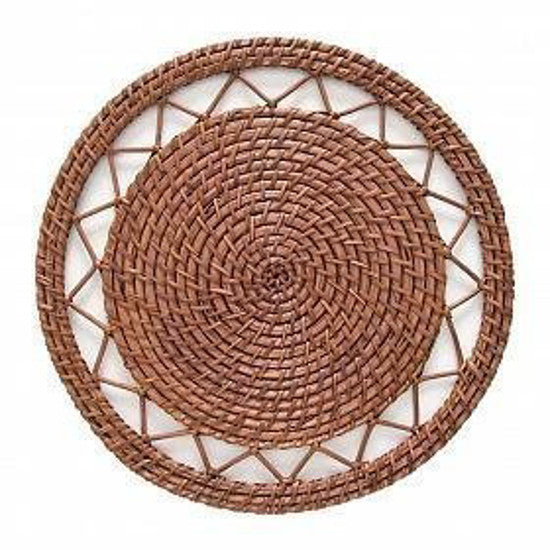 SOUSPLAT RATTAN MANDALLA - COPA & CIA