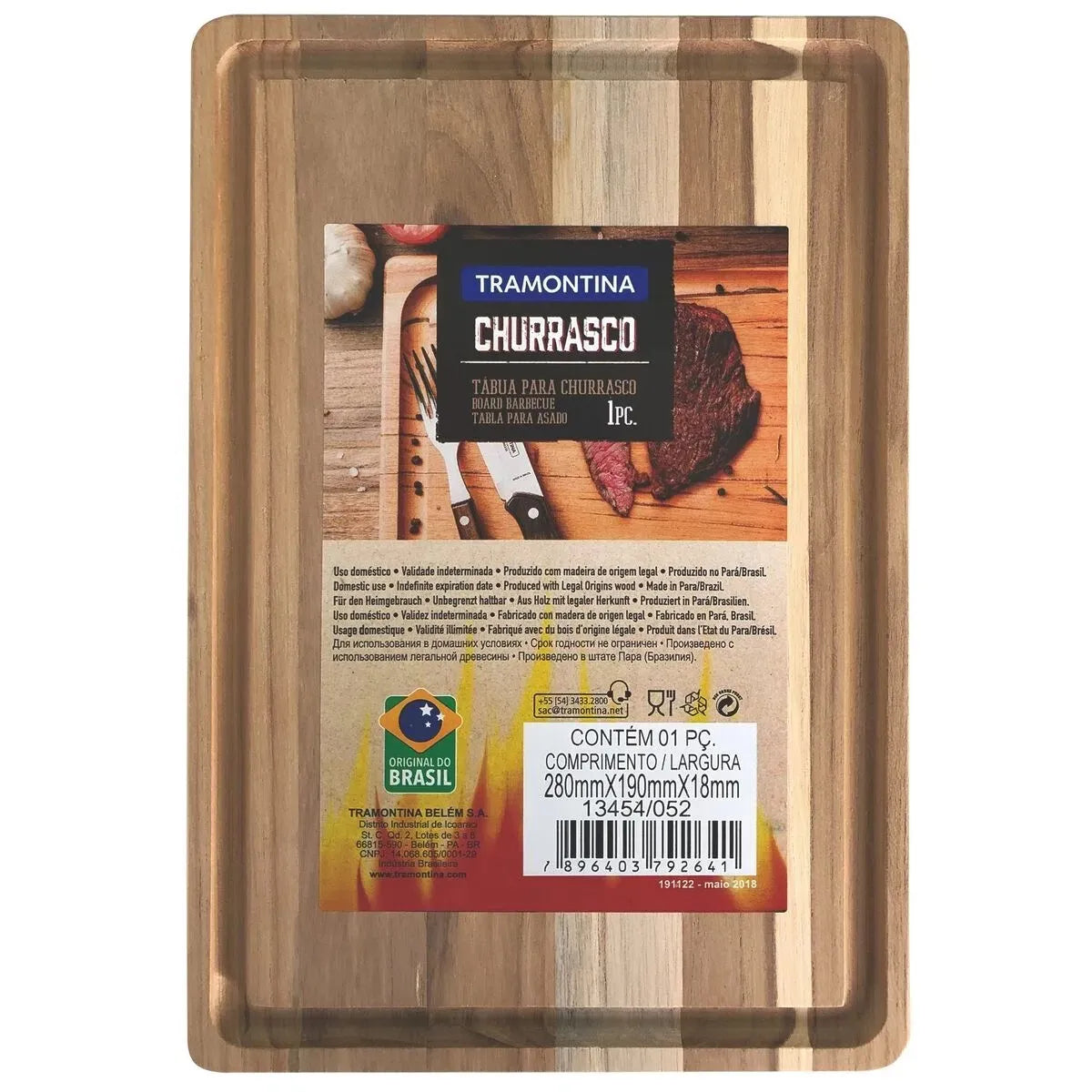 TÁBUA CHURRASCO - TRAMONTINA