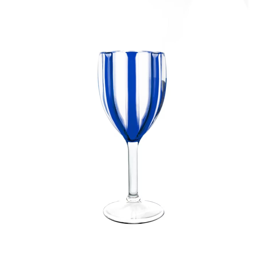 TAÇA ACRÍLICO AZUL RIBEIRO E PAVANI