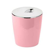 LIXEIRA CROMO VITRA ROSA