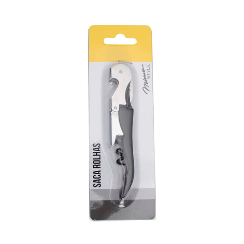 SACA ROLHA COMPACTO 12CM MIMO STYLE