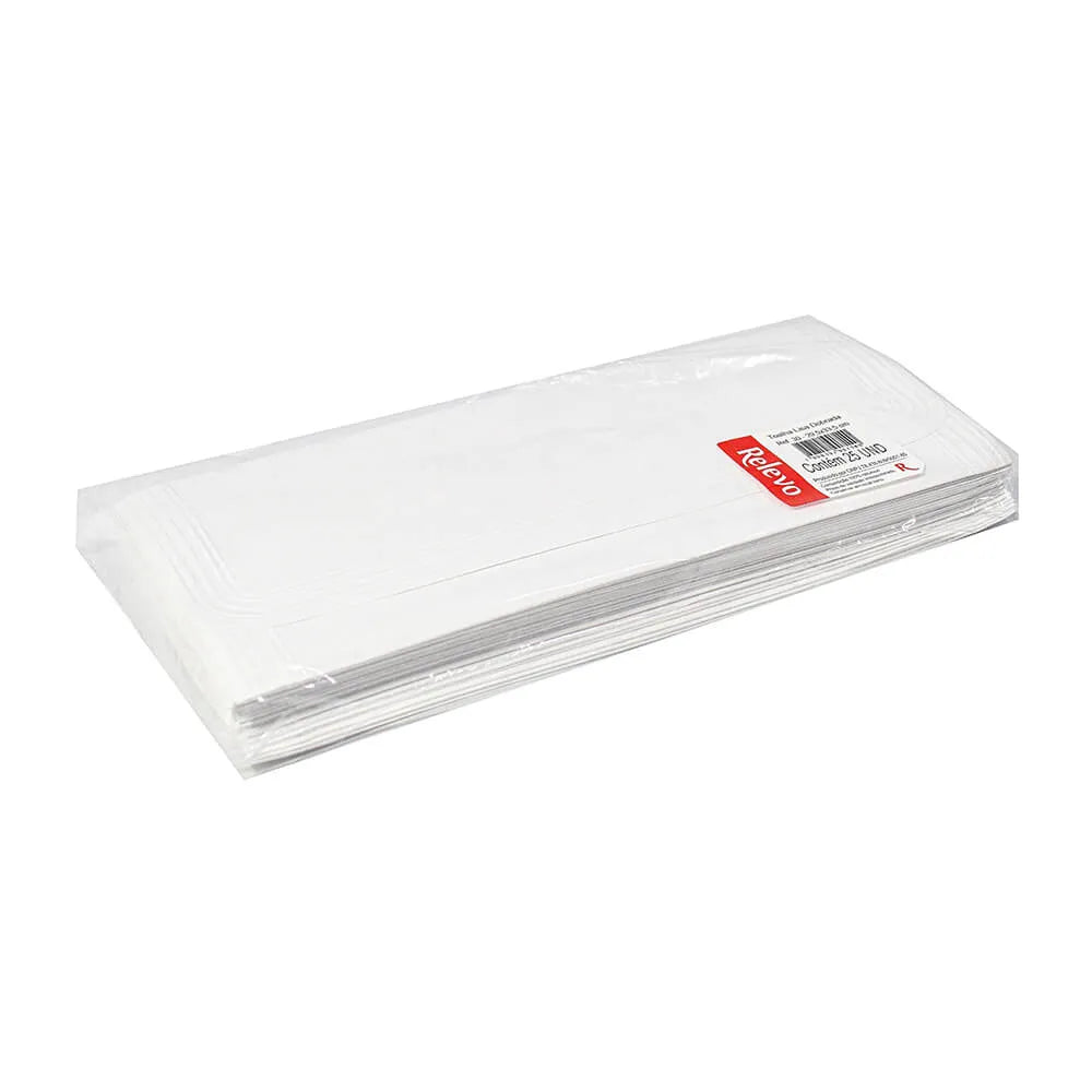 TOALHA LAVABO LISA DOBRADA 25 x 28,2 cm PCT C/ 25