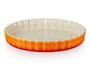 TRAVESSA PARA FLAN LARANJA 24CM